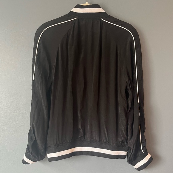 Zadig & Voltaire Billy Printed Reversible Bomber Jacket - Picture 7 of 9